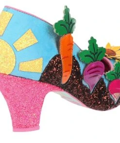 Irregular Choice Flower Pot Absolutely Radishing -mismatched shoes shop AbRad1