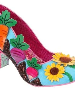 Irregular Choice Flower Pot Absolutely Radishing -mismatched shoes shop AbRad3