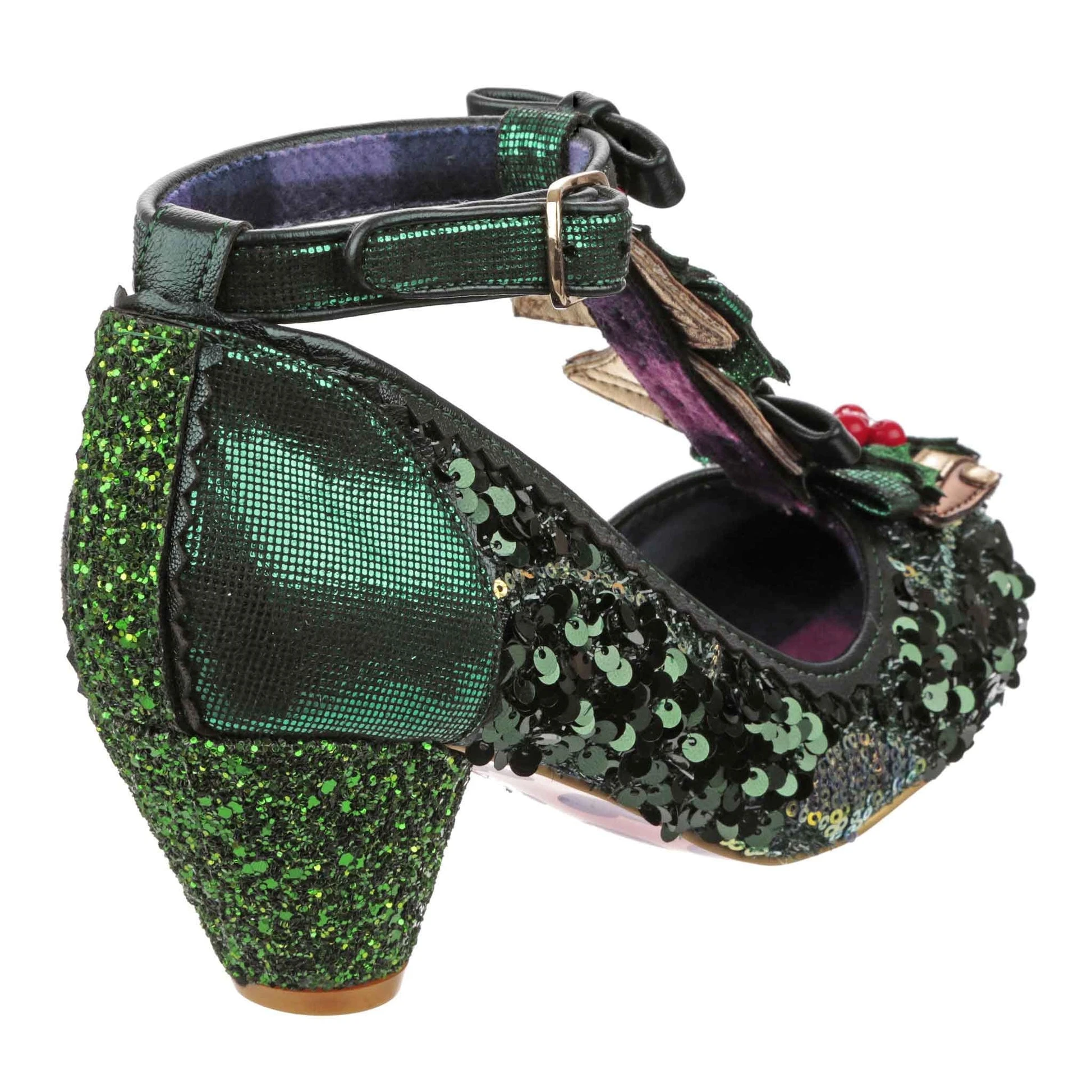 Irregular Choice Bells and Holly Irregular Choice Bells And Holly -mismatched shoes shop BellsGN4