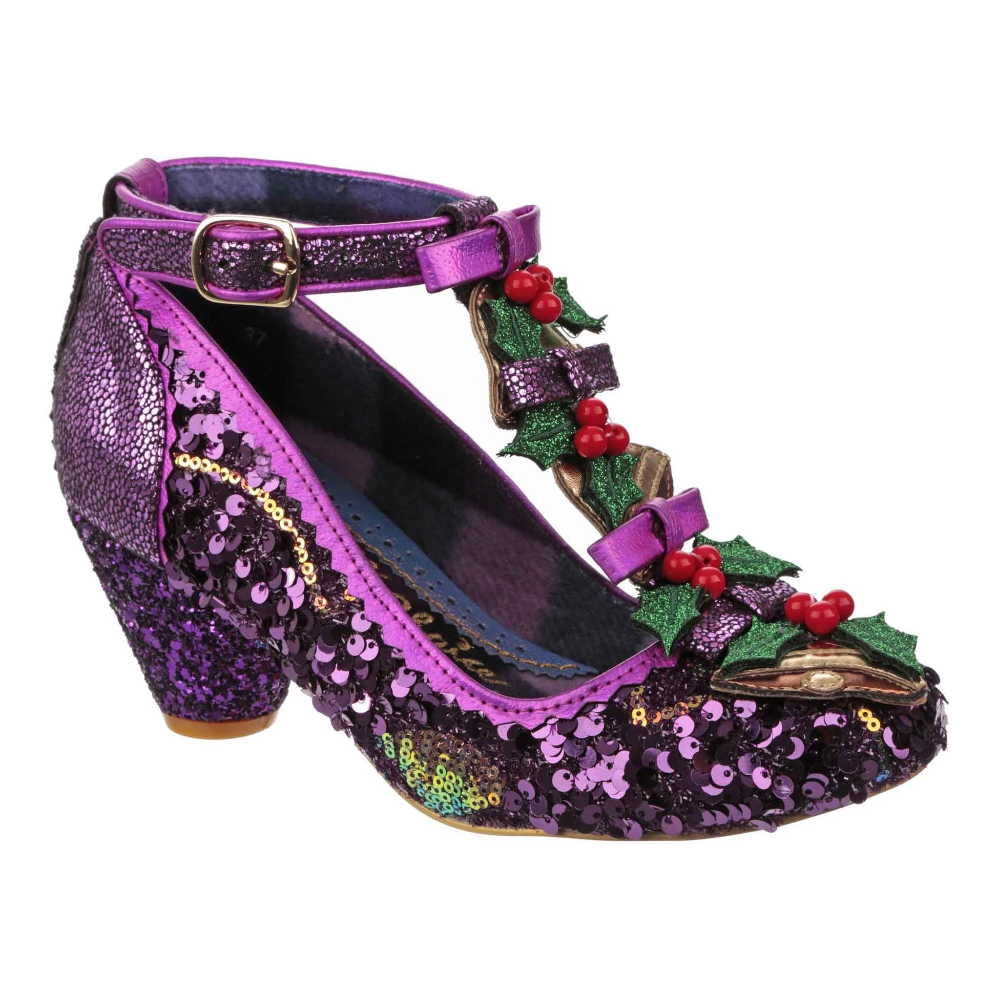 Irregular Choice Bells And Holly 2 Irregular Choice Bells And Holly - Image 2