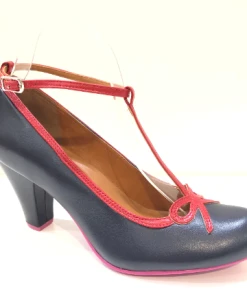 Cristofoli Bridget Navy With Red