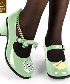 Hot Chocolate Design Call Me Mint -mismatched shoes shop CallMeMT3