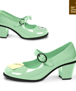 Hot Chocolate Design Call Me Mint -mismatched shoes shop CallMeMT5