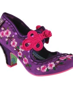 Irregular Choice Cherry Blossoming Purple