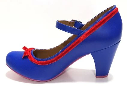 Cristofoli Autumnal Eileen Colbalt Blue With Red Ribbon 4 Cristofoli Autumnal Eileen Colbalt Blue With Red Ribbon - Image 4
