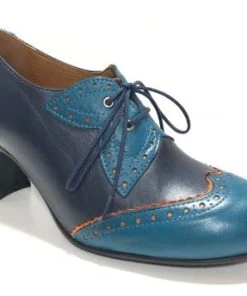 Rock N Dot Esme Mare Blue With Orange Trim