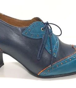 Alternative view of Rock N Dot Esme Mare Blue With Orange Trim