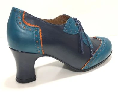 Rock N Dot Esme Mare Blue With Orange Trim 3 Rock N Dot Esme Mare Blue With Orange Trim - Image 3