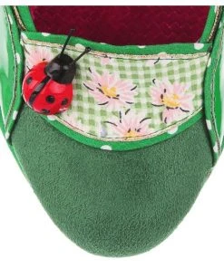 Irregular Choice Future Ladybug 2 Green 4 Irregular Choice Future Ladybug 2 Green -mismatched shoes shop FutureGN5