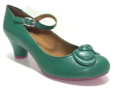 Cristofoli Vibes Jenna Green Cristofoli Vibes Jenna Green -mismatched shoes shop JennaGN1