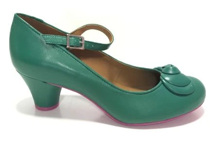 Cristofoli Vibes Jenna Green Cristofoli Vibes Jenna Green -mismatched shoes shop JennaGN2