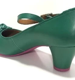 Cristofoli Vibes Jenna Green 3 Cristofoli Vibes Jenna Green -mismatched shoes shop JennaGN4