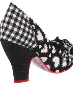 Irregular Choice Make My Day Black -mismatched shoes shop MMDBK3