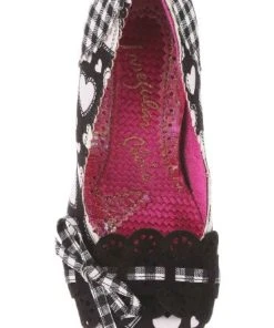 Irregular Choice Make My Day Black -mismatched shoes shop MMDBK4