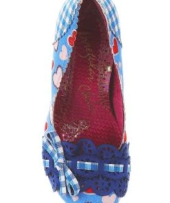 Irregular Choice Make My Day Blue -mismatched shoes shop MMDBL4
