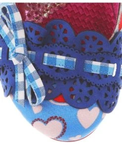 Irregular Choice Make My Day Blue -mismatched shoes shop MMDBL5