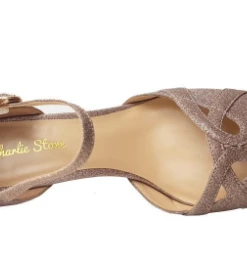 Charlie Stone Luxe Manhattan Gold -mismatched shoes shop Manhattan5