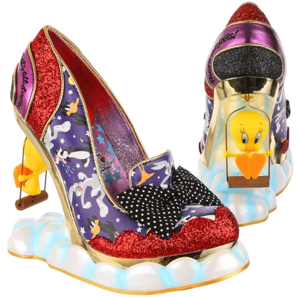Irregular Choice Looney Tunes Merrie Melodies Irregular Choice Looney Tunes Merrie Melodies -mismatched shoes shop Merrie1