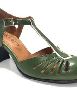 Rock N Dot Daphne Kiwi With Rose Trim