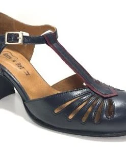 Rock N Dot Daphne Touch Deep With Burgandy Trim