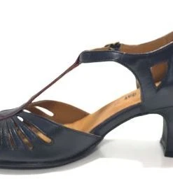 Rock N Dot Daphne Touch Deep With Burgandy Trim 8 Rock N Dot Daphne Touch Deep With Burgandy Trim -mismatched shoes shop PerugiaNavy4