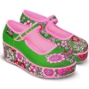 Hot Chocolate Design Pink Flowers Platforms