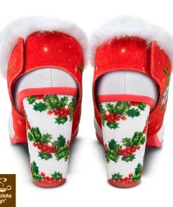 Hot Chocolate Design Poinsettia -mismatched shoes shop Poinsettia3