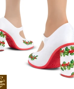 Hot Chocolate Design Poinsettia -mismatched shoes shop Poinsettia9