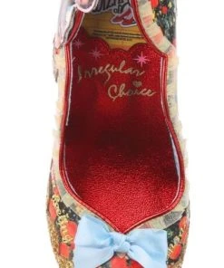 Irregular Choice Wizard Of Oz Poppy Fields -mismatched shoes shop PoppyFields1