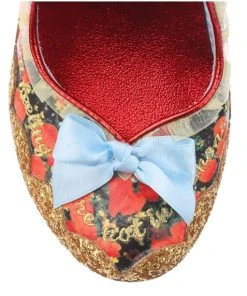 Irregular Choice Wizard Of Oz Poppy Fields -mismatched shoes shop PoppyFields3
