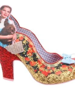 Irregular Choice Wizard Of Oz Poppy Fields -mismatched shoes shop PoppyFields6