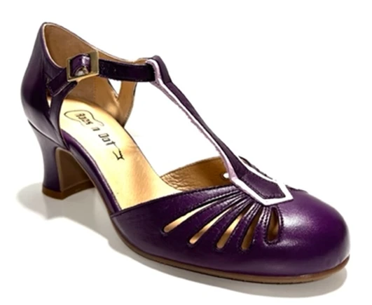 Rock n Dot Dafne Purple Rock N Dot Dafne Purple -mismatched shoes shop Purple1