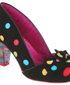Irregular Choice Spot The Dot Black