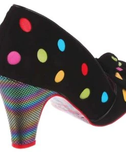 Irregular Choice Spot The Dot Black 7 Irregular Choice Spot The Dot Black -mismatched shoes shop SpotBK3