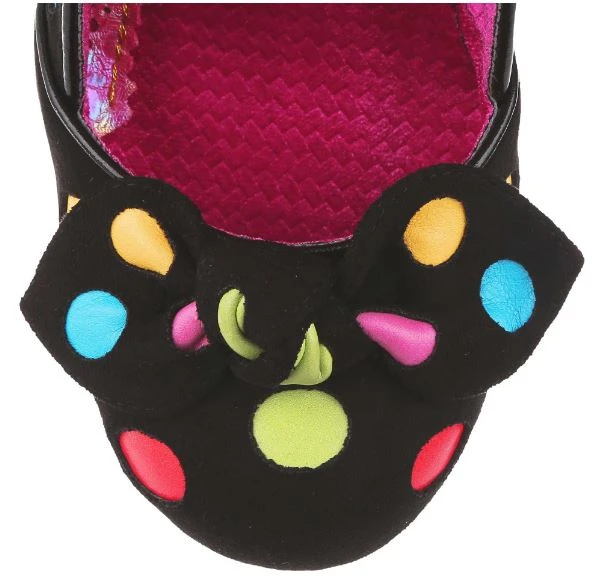 Irregular Choice Spot The Dot Black 5 Irregular Choice Spot The Dot Black - Image 5