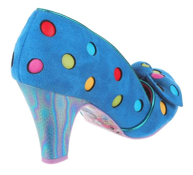 Irregular Choice Spot The Dot Blue 3 Irregular Choice Spot The Dot Blue - Image 3