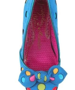 Irregular Choice Spot The Dot Blue 8 Irregular Choice Spot The Dot Blue -mismatched shoes shop SpotBL4