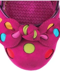 Irregular Choice Spot The Dot Pink -mismatched shoes shop SpotPK5