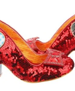 Irregular Choice Wizard Of Oz Think Of Home Ruby -mismatched shoes shop ThinkOfHomeRD2