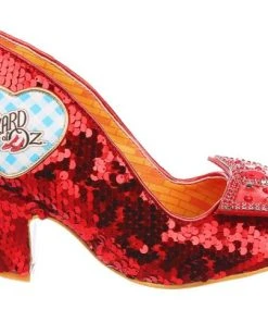 Irregular Choice Wizard Of Oz Think Of Home Ruby -mismatched shoes shop ThinkOfHomeRD6