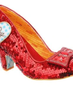 Irregular Choice Wizard Of Oz Think Of Home Ruby -mismatched shoes shop ThinkOfHomeRD7