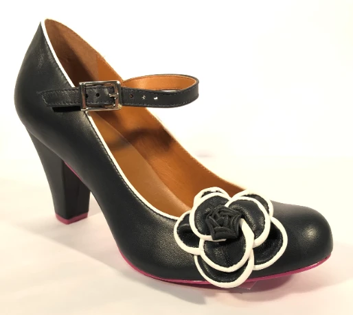 Cristofoli Juliet Navy With White Trim