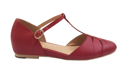 Charlie Stone Monaco Blood Red Charlie Stone Monaco Blood Red -mismatched shoes shop monacored2