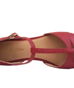 Charlie Stone Monaco Blood Red 2 Charlie Stone Monaco Blood Red -mismatched shoes shop monacored3