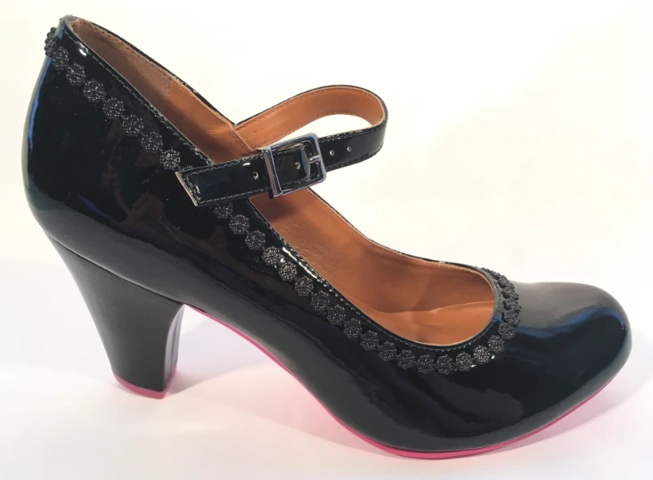 Cristofoli Tania Black Patent - Image 3